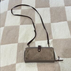 The Sak Brown and Tan Crossbody Bag